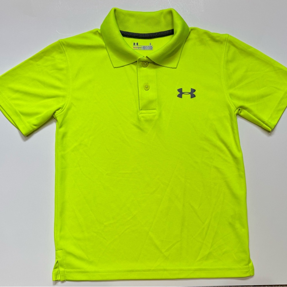 Under Armour Green Polo Shirt